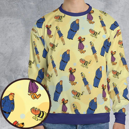 All-over Print Sweatshirt - CFRZQNVY