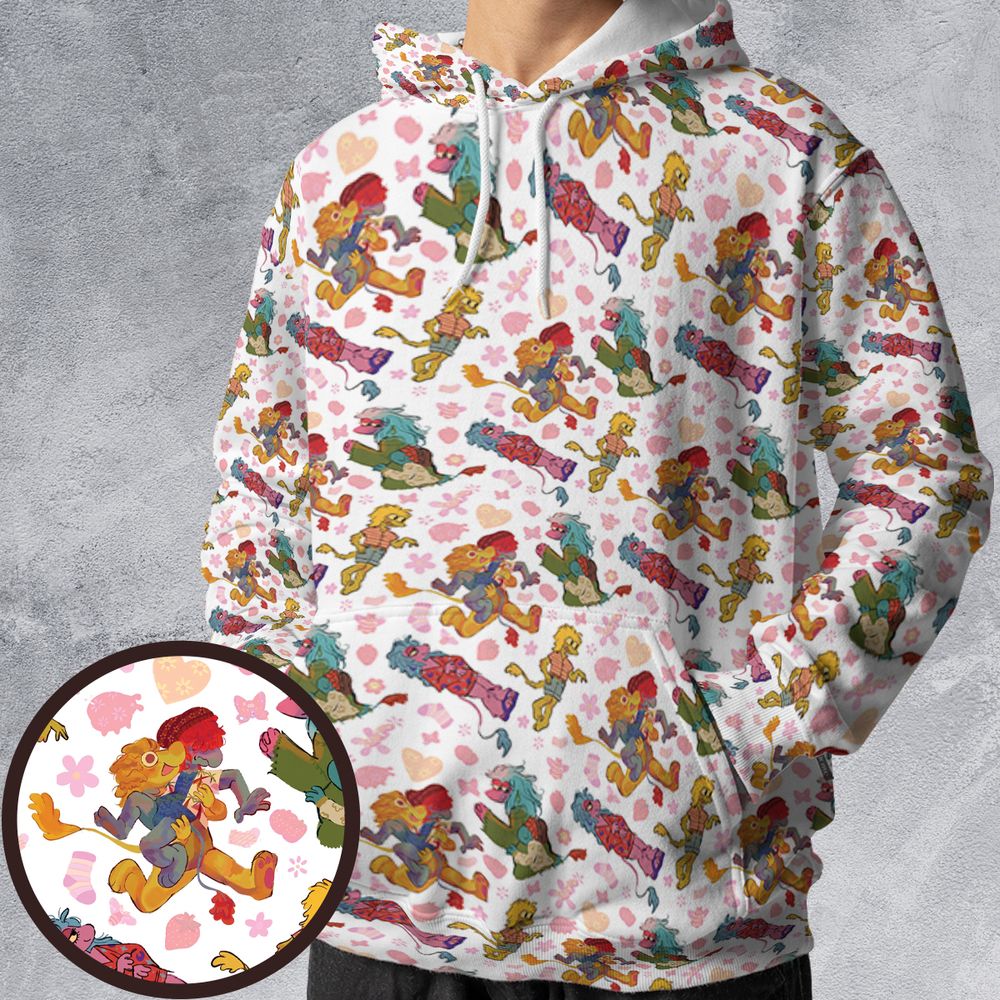 All-over Print Hoodie - CDHHUQZY -  - 1