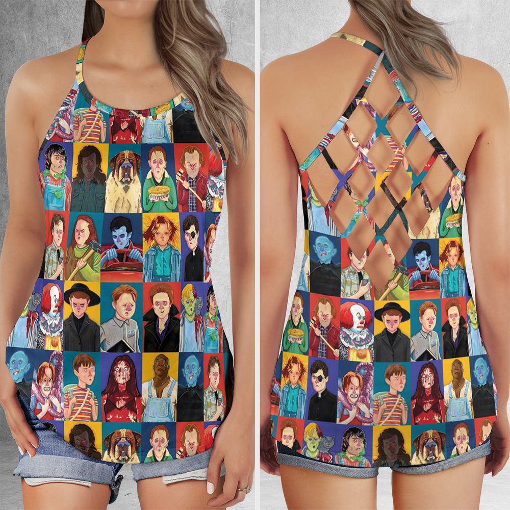 Criss Cross Tank Top - LP9WF74E -  - 1