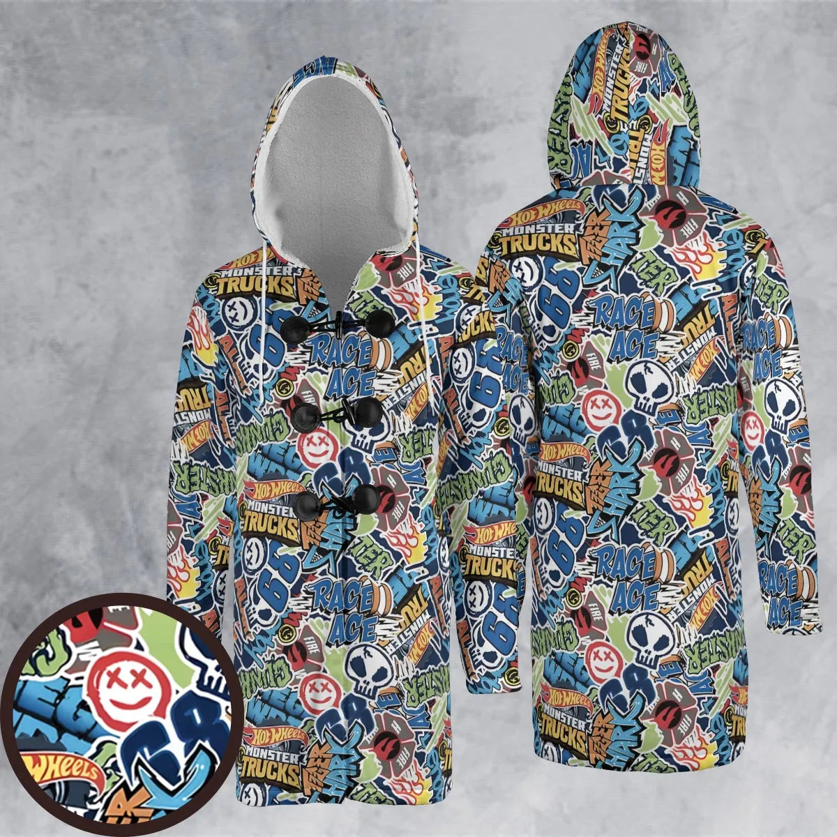 Hooded Cloak Coat - XPP17KL7
