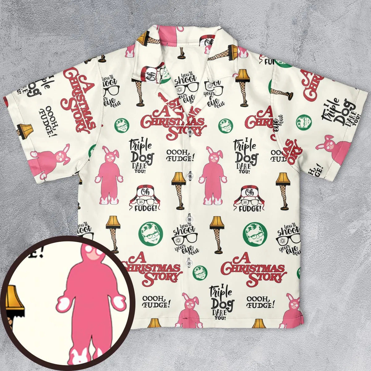 Youth Hawaiian Shirt - E3NTS83H