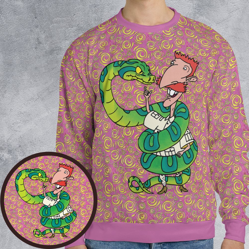 All-over Print Sweatshirt - GKRP5T75 -  - 1