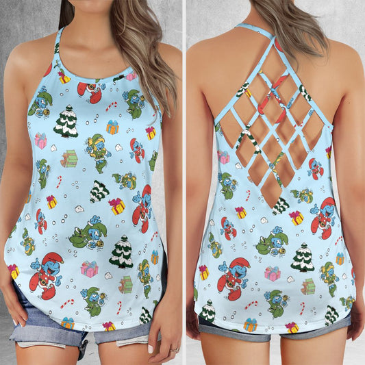 Criss Cross Tank Top - ZDR88T2K -  - 1