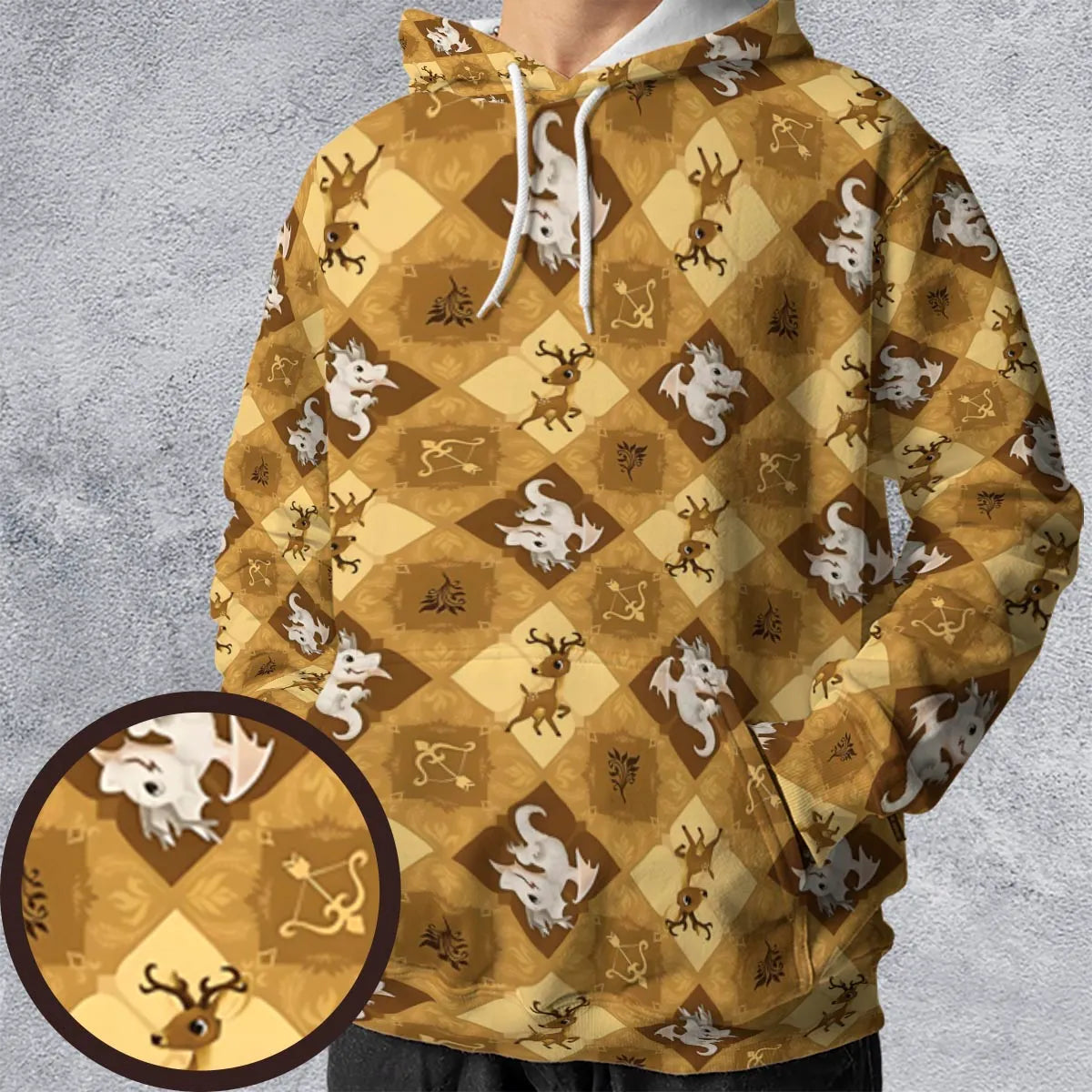 All-over Print Hoodie - PA2X49HQ