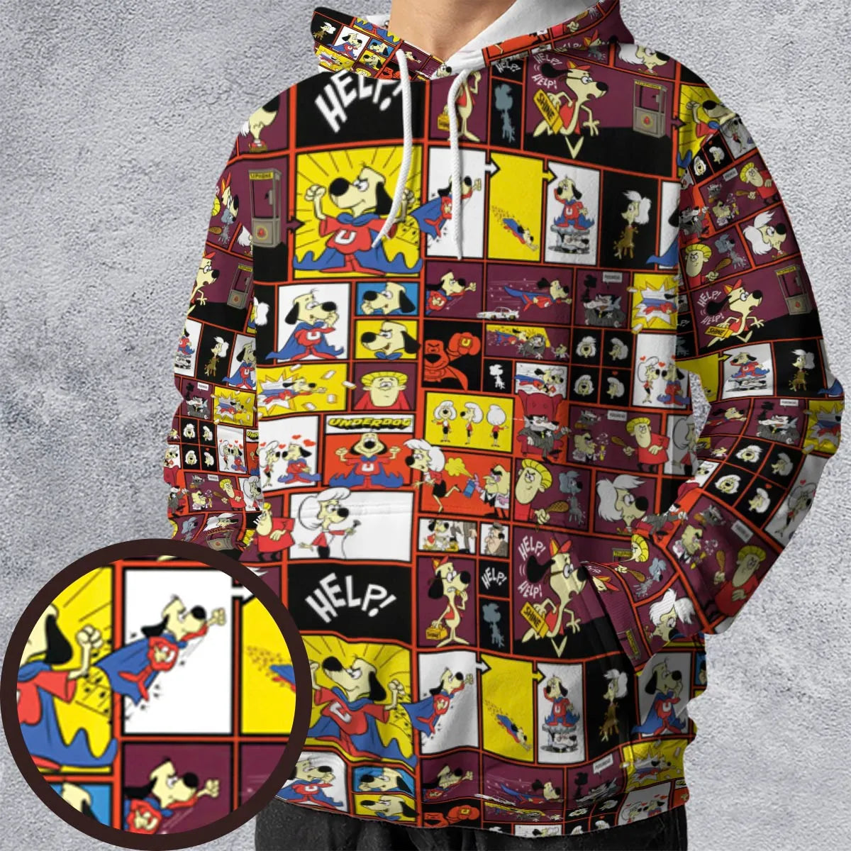 All-over Print Hoodie - TGMA7A1W