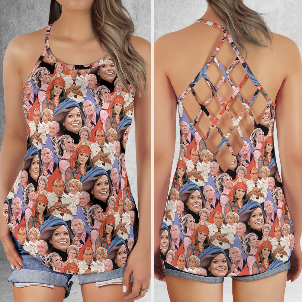 Criss Cross Tank Top - UQUQQFMH -  - 1