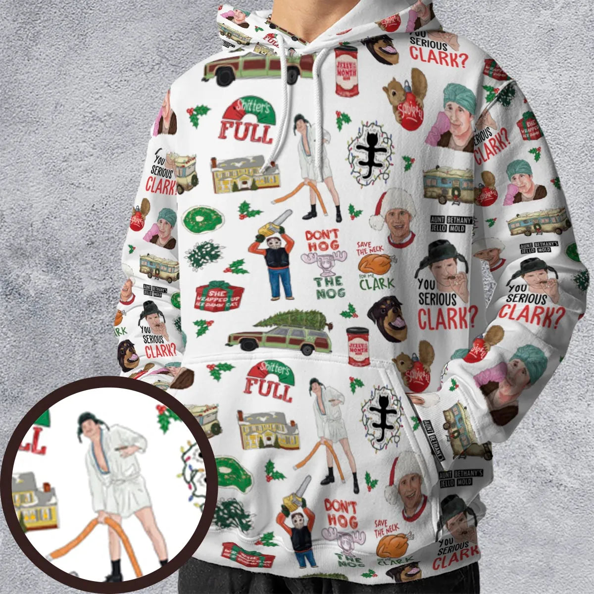 All-over Print Hoodie - GV1X74BZ