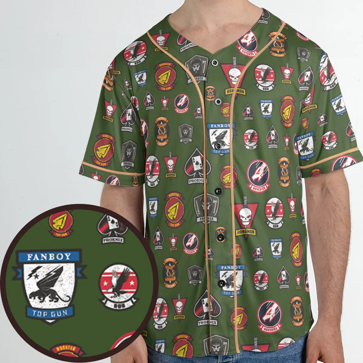 Unisex Baseball Jersey - 65BBBVTV
