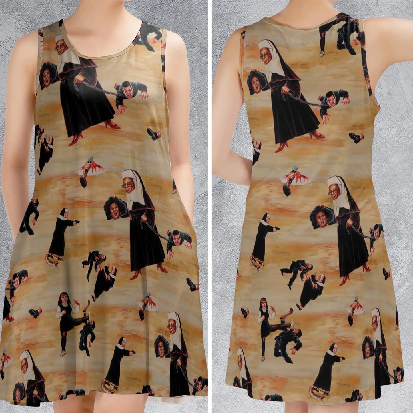 Sleeveless Dress - LZDFBUJZ