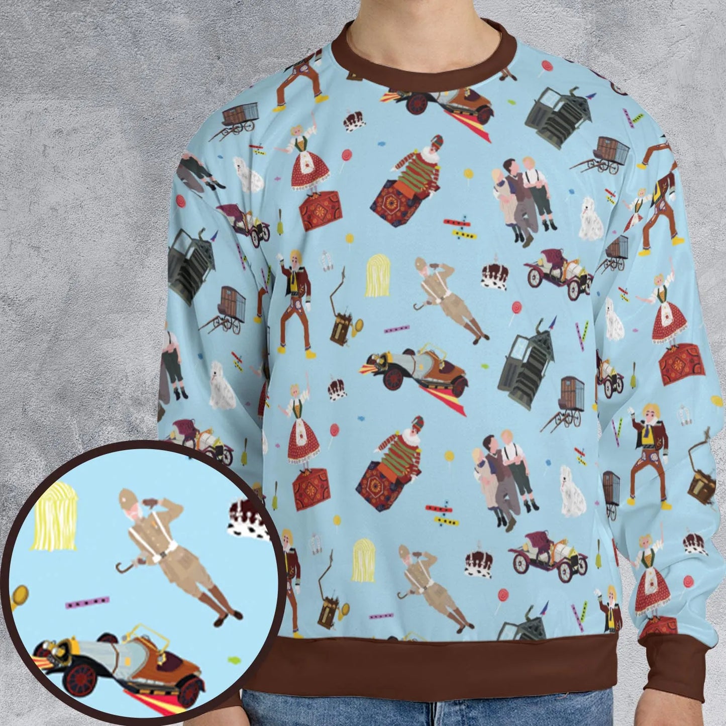 All-over Print Sweatshirt - 2PB1YG4W