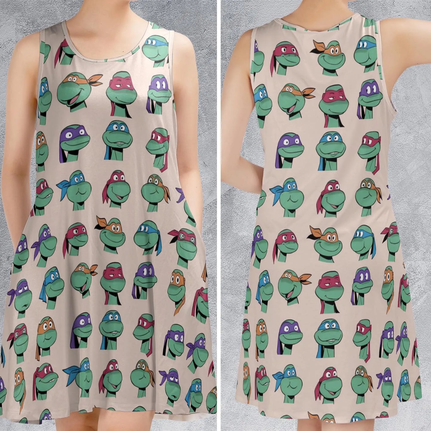Sleeveless Dress - X4H3MD8D