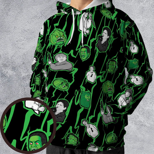 All-over Print Hoodie - XT16NUDE