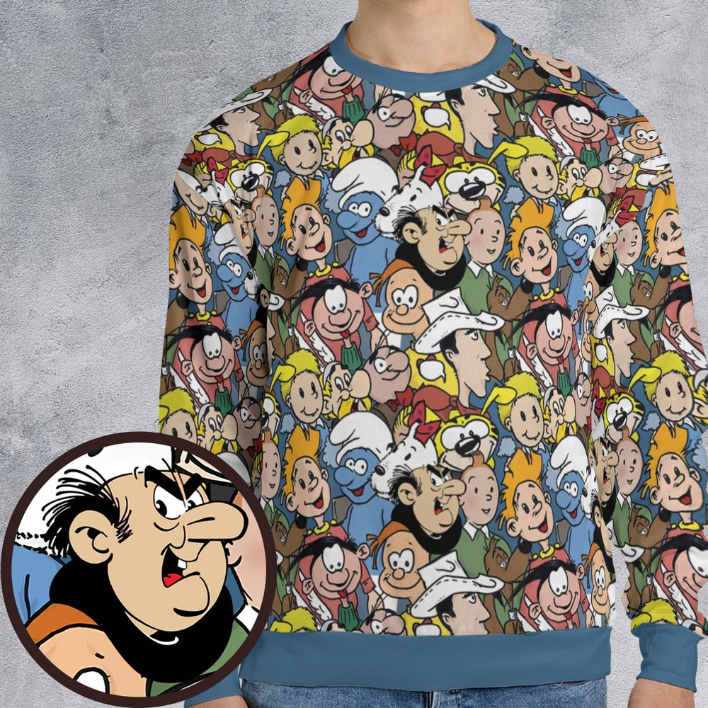 All-over Print Sweatshirt - UKZRX41T -  - 1