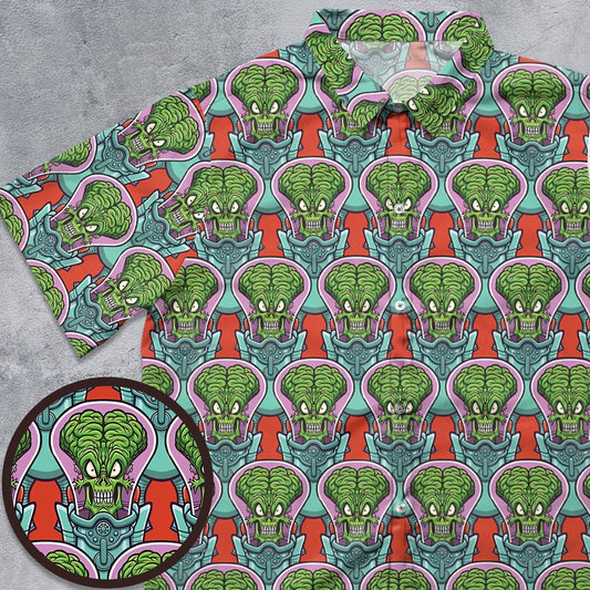 Retro Big-Brain Alien -  - 1