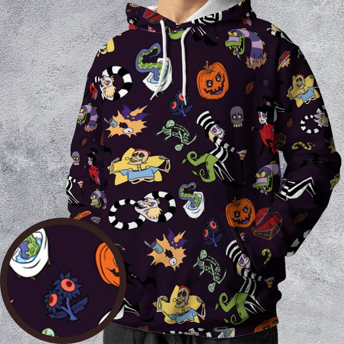 All-over Print Hoodie - UPK4XVYZ