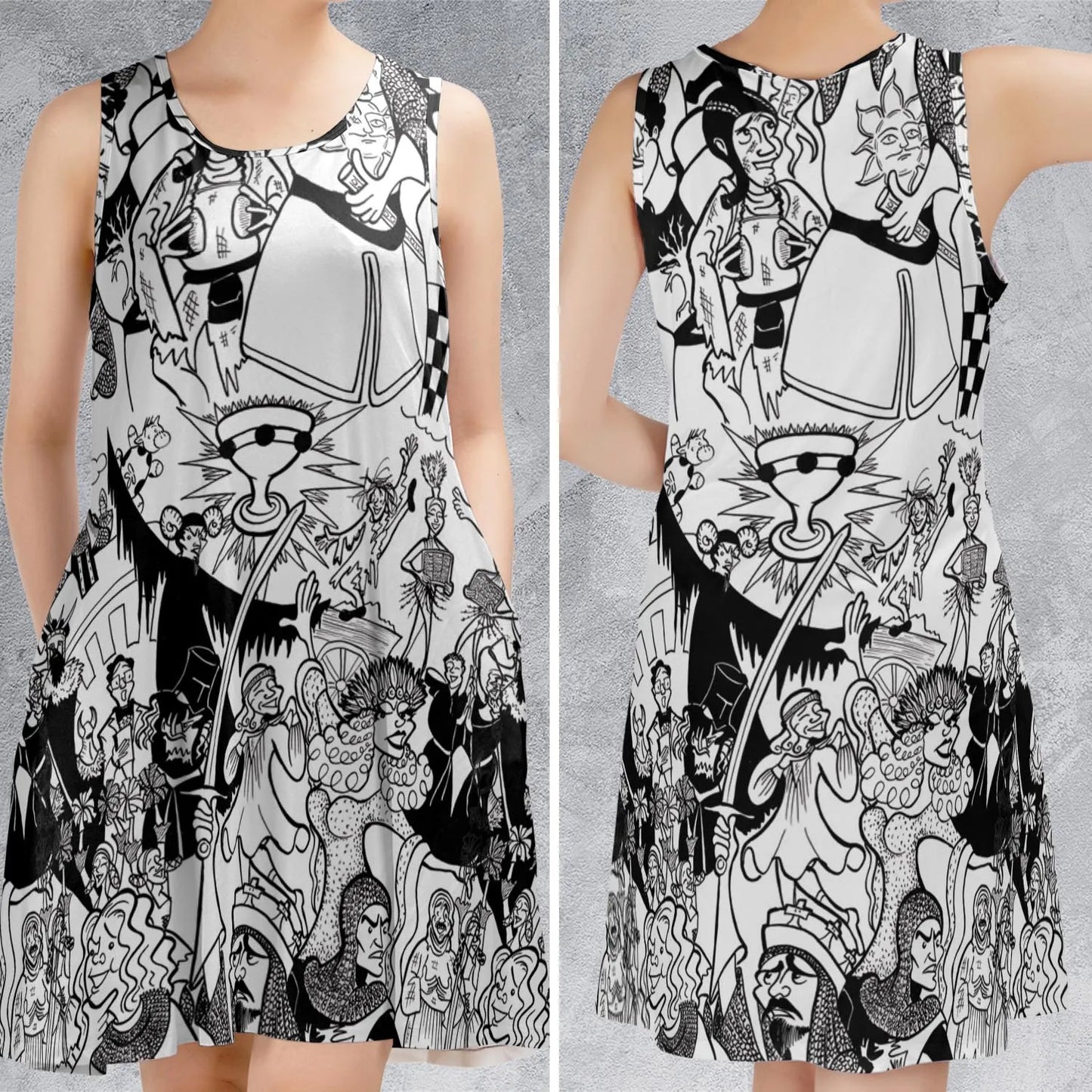 Sleeveless Dress - KQHJ5LAN