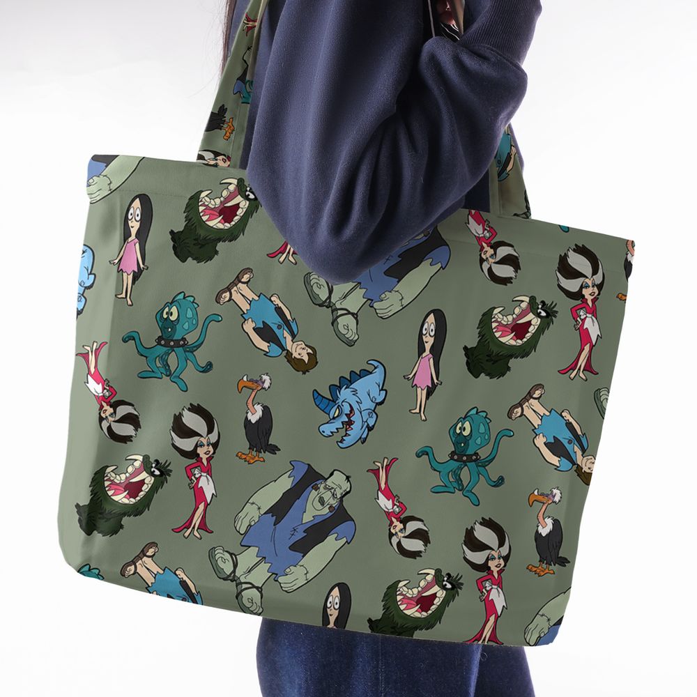 Large Tote Bag - QTVLBJAX -  - 1