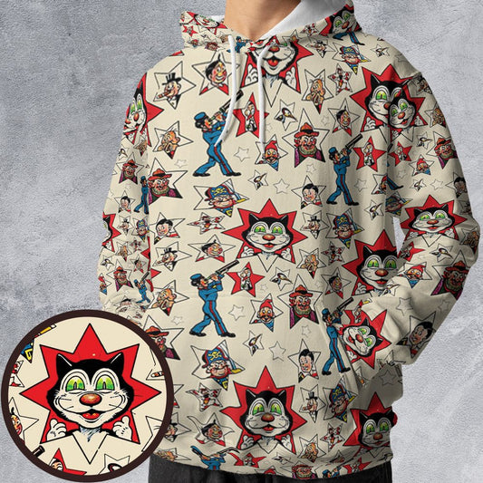 All-over Print Hoodie - AYR4EC4M -  - 1