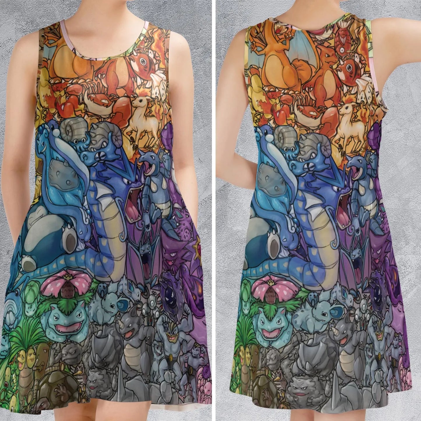 Sleeveless Dress - M6XLTQ9B