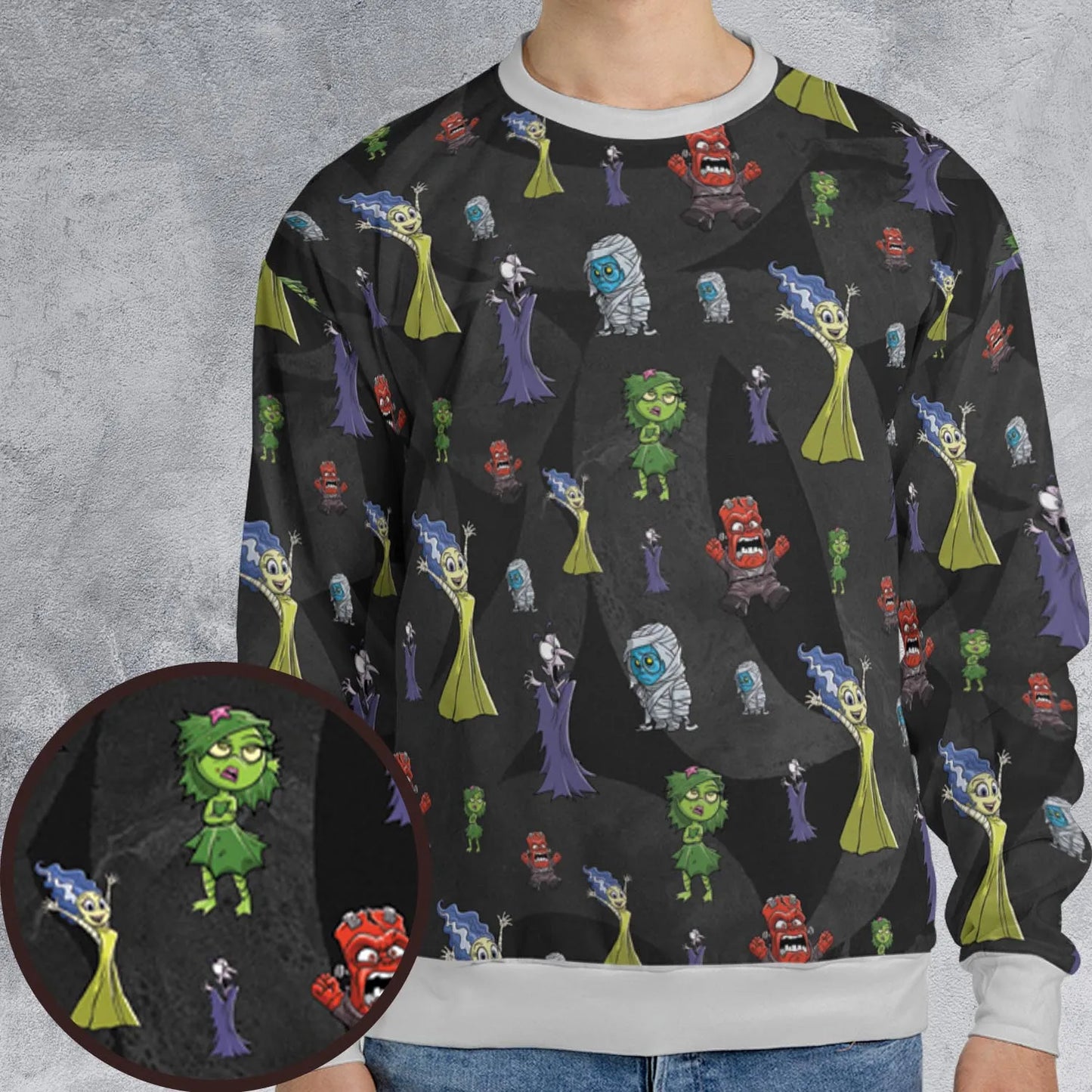 All-over Print Sweatshirt - ZBTFYMBW