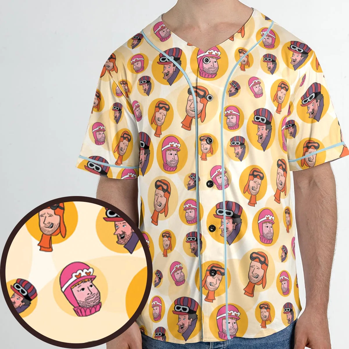 Unisex Baseball Jersey - UNFZ4EWN