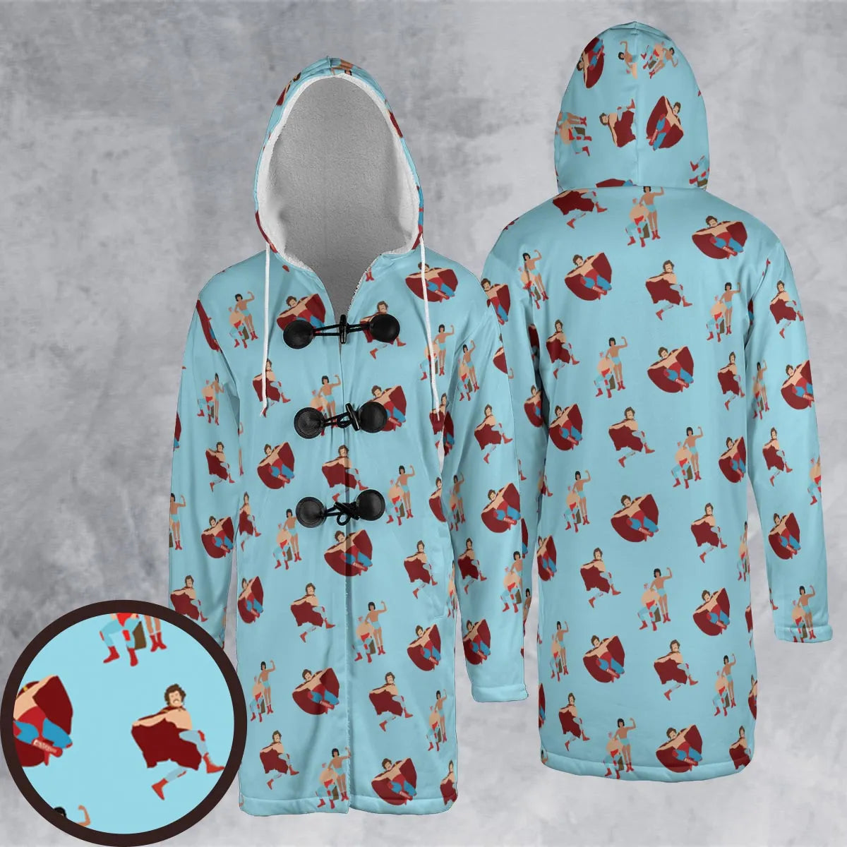 Hooded Cloak Coat - W17JL9WT