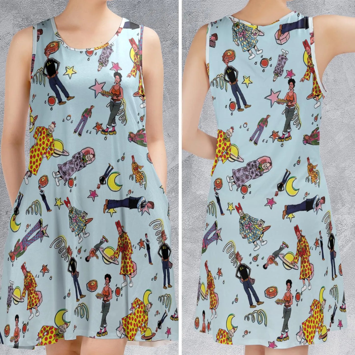 Sleeveless Dress - DUXHK8EN