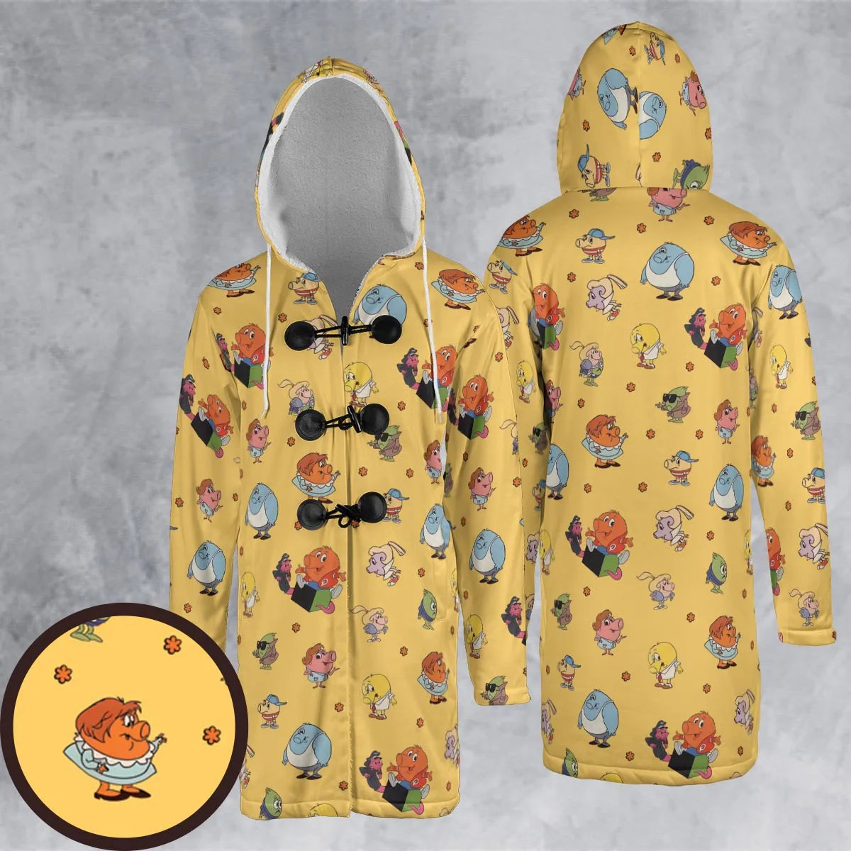 Hooded Cloak Coat - AKXNCAN7
