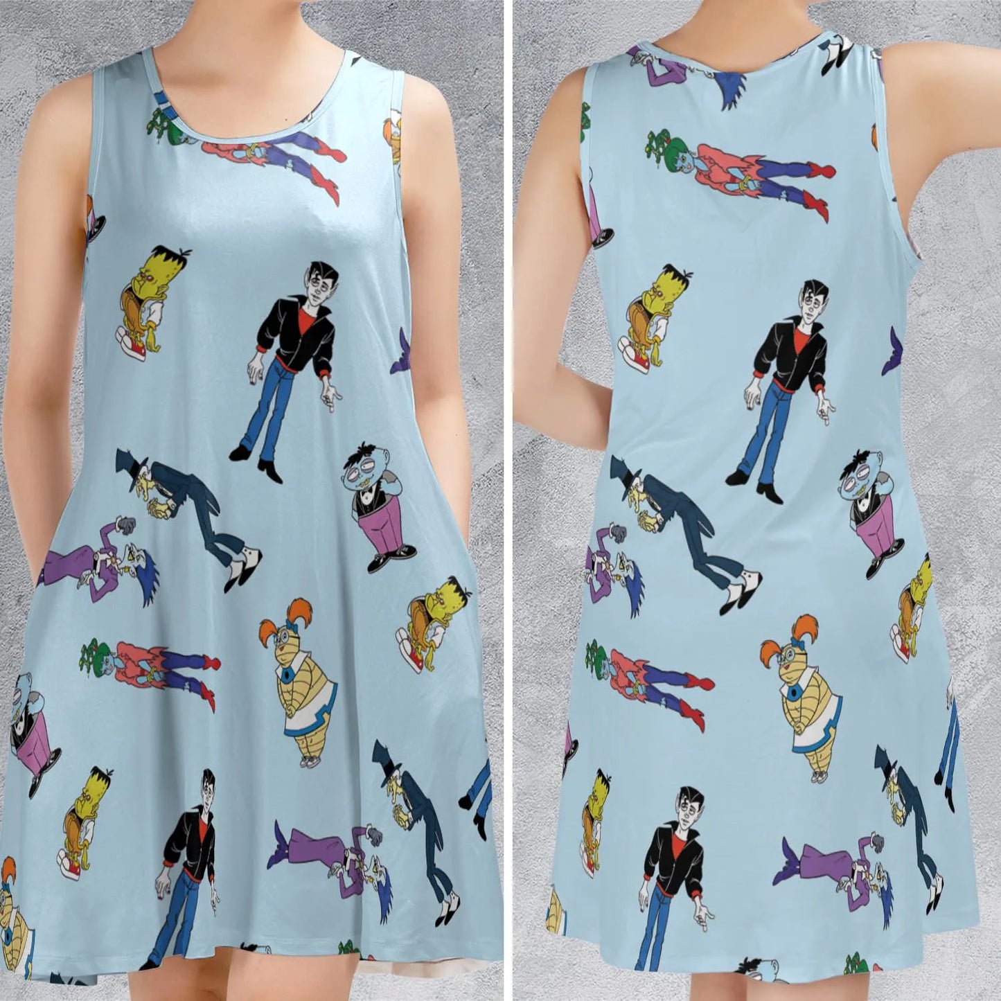 Sleeveless Dress - FREK4ES8
