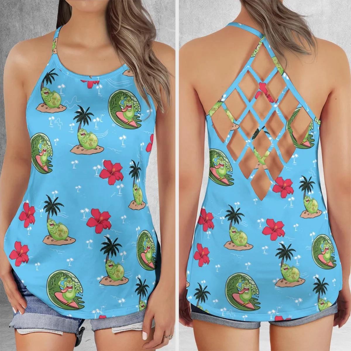 Criss Cross Tank Top - UJWBNV5D