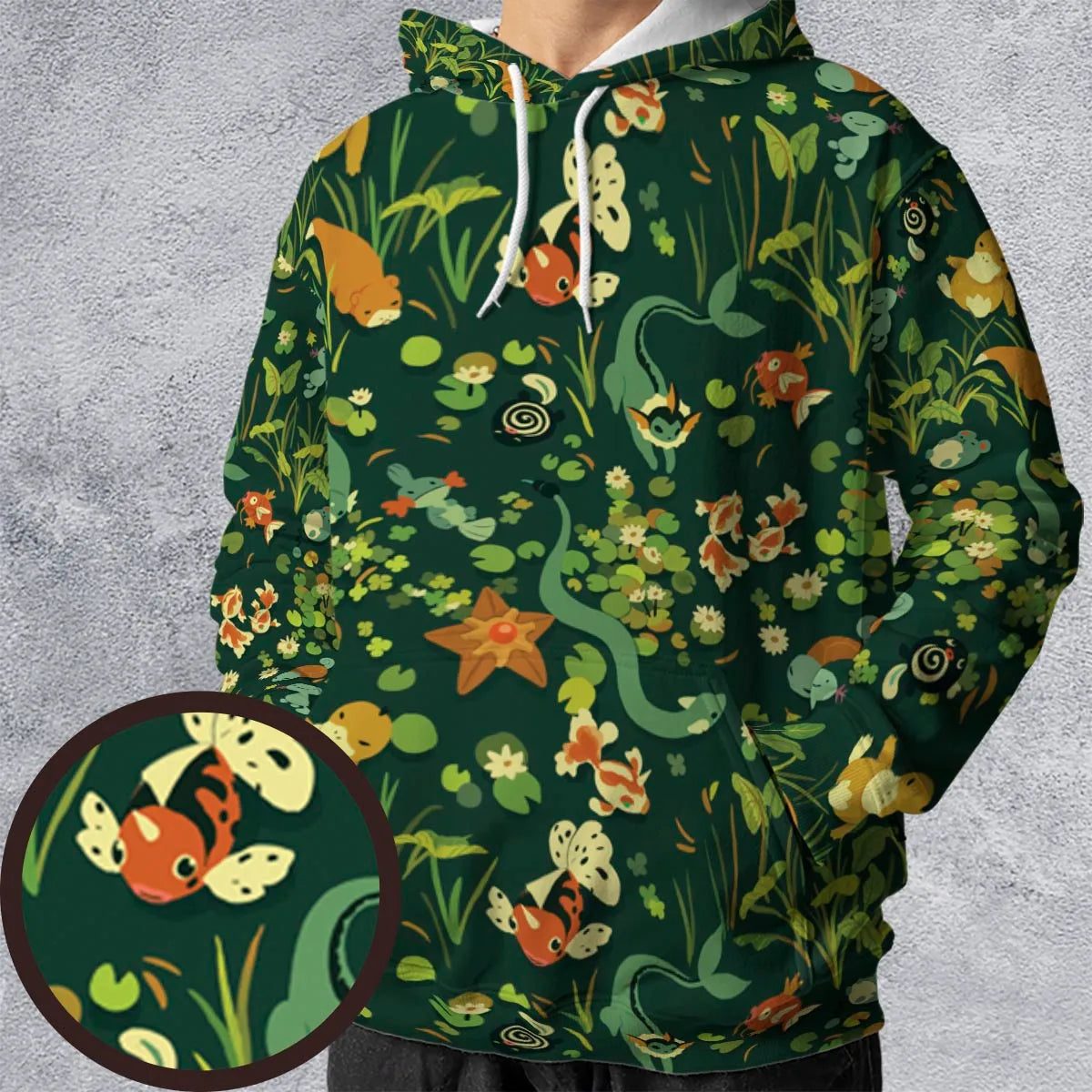 All-over Print Hoodie - NVED35PE