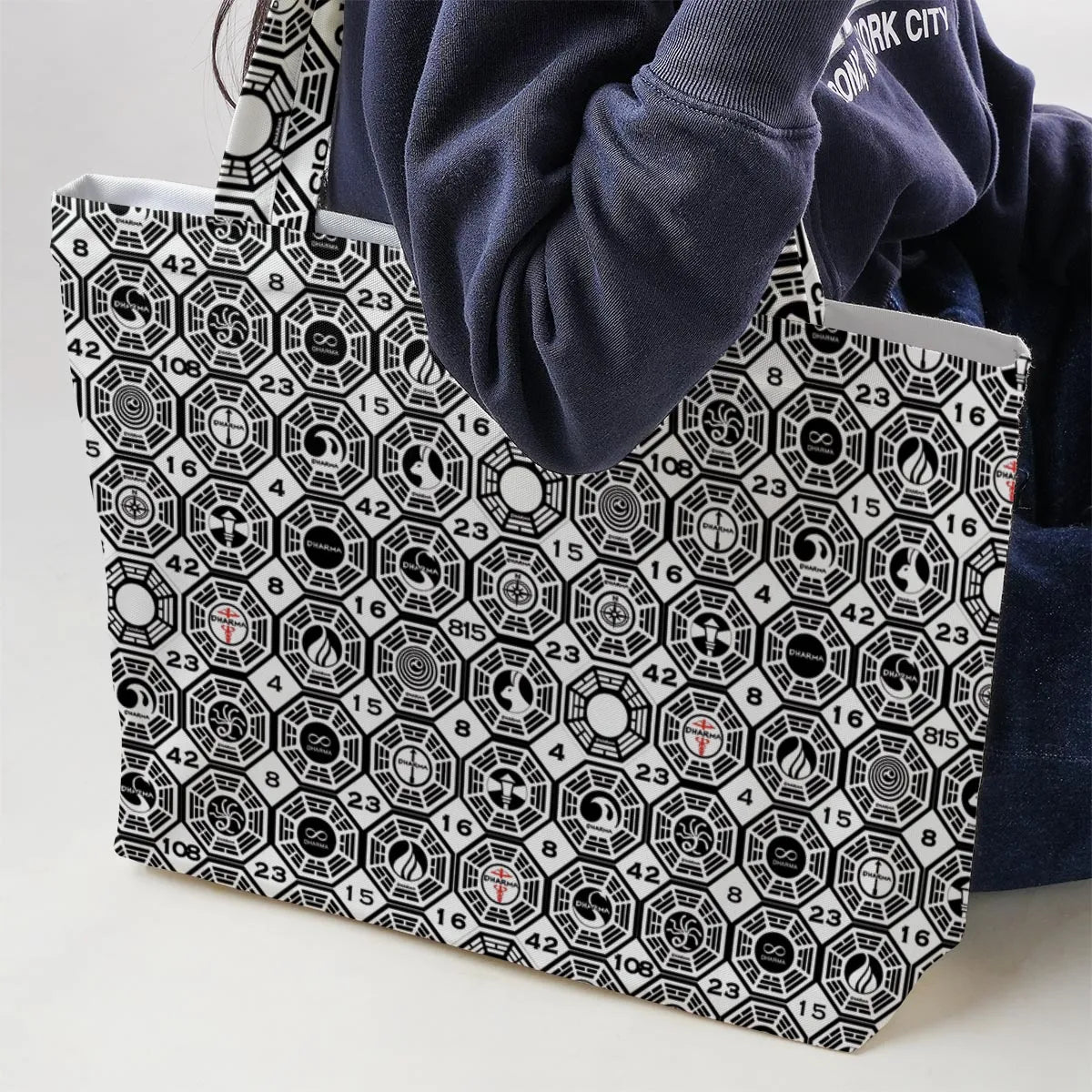 Large Tote Bag - 8RC438F6