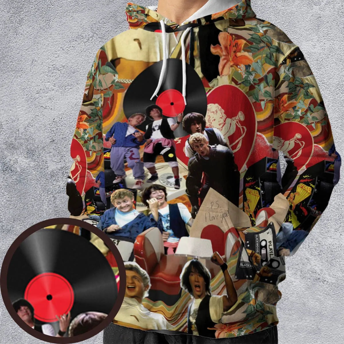 All-over Print Hoodie - 7SB12DCV