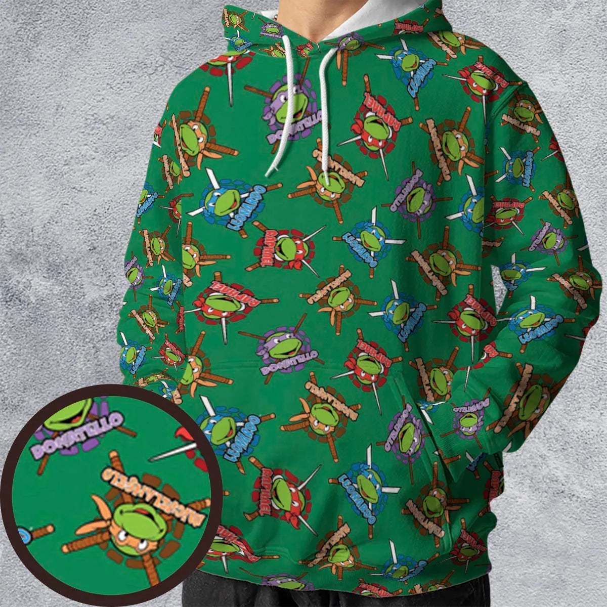 All-over Print Hoodie - 8L3JEH7Y