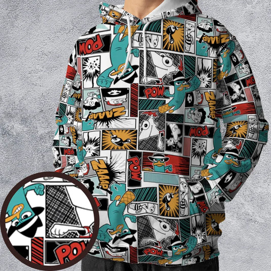 All-over Print Hoodie - RVQN7Y93