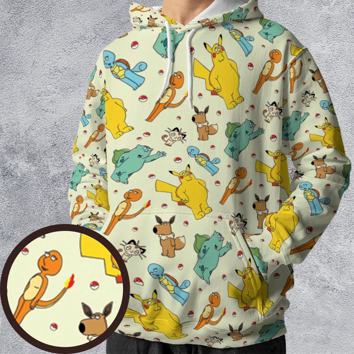 All-over Print Hoodie - 6Q6C6FG1