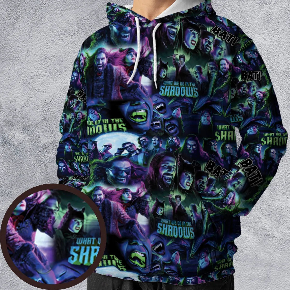 All-over Print Hoodie - KVHSHKXE