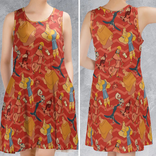 Sleeveless Dress - A368PTWL