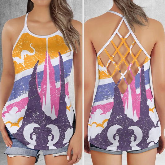 Criss Cross Tank Top - MWK9N866