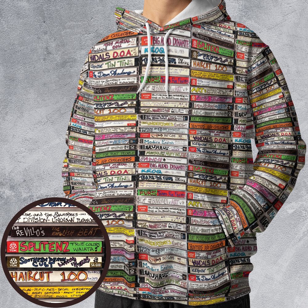 All-over Print Hoodie - QVMASM8X -  - 1