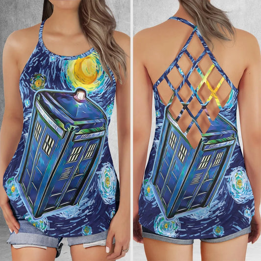 Criss Cross Tank Top - VDA32E9A