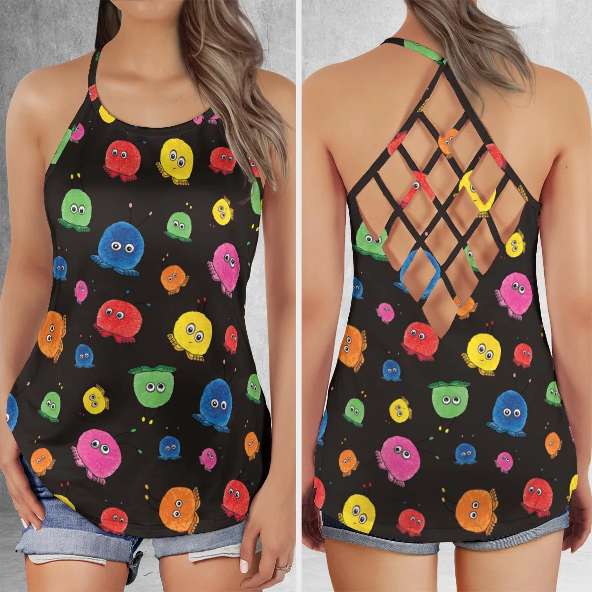 Criss Cross Tank Top - 6HBYX9V9