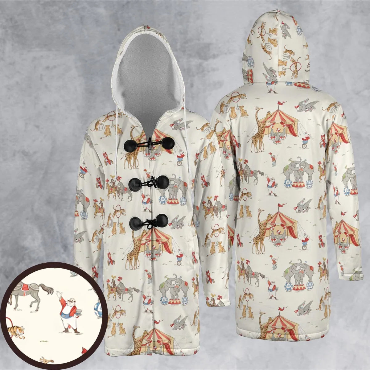 Hooded Cloak Coat - SXAERNEB