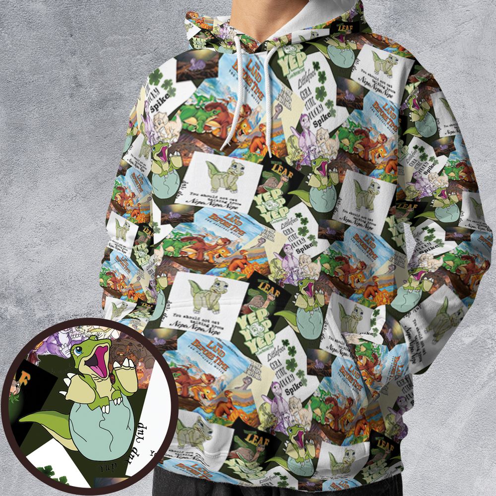 All-over Print Hoodie - N66KWQS2 -  - 1