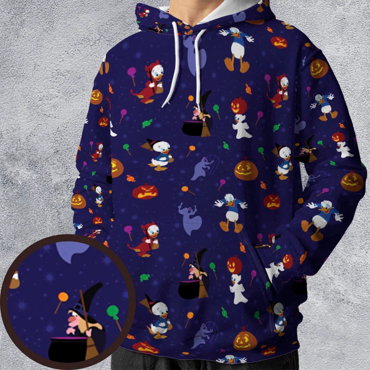 All-over Print Hoodie - XLNQSWAJ