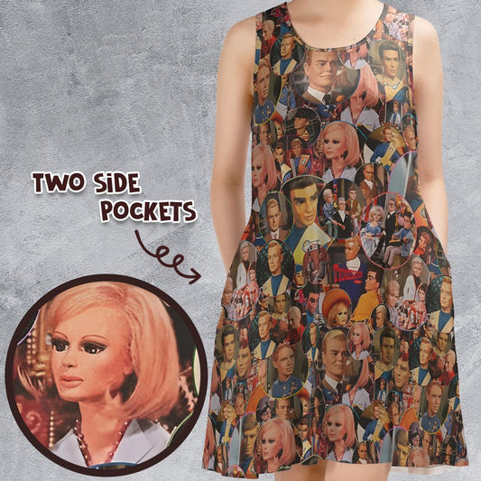 Sleeveless Dress - SEYMX8BL -  - 1