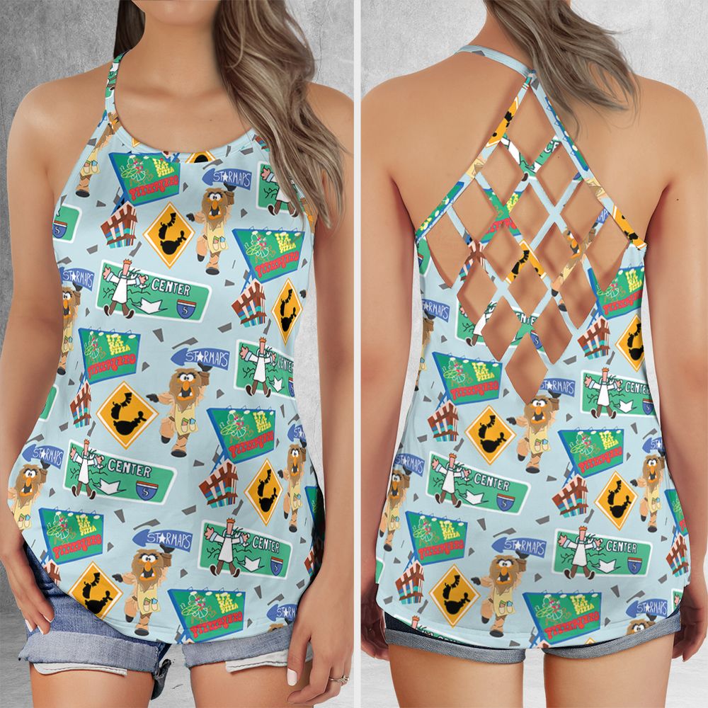Criss Cross Tank Top - RCUB2SN5 -  - 1