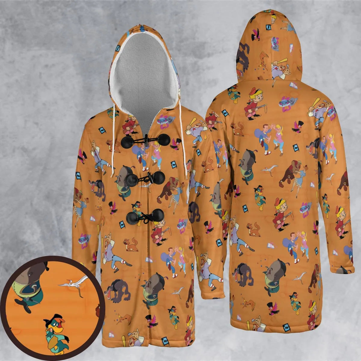 Hooded Cloak Coat - AQZ8WBG1