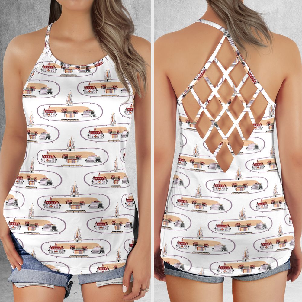 Criss Cross Tank Top - UZELYJMM -  - 1