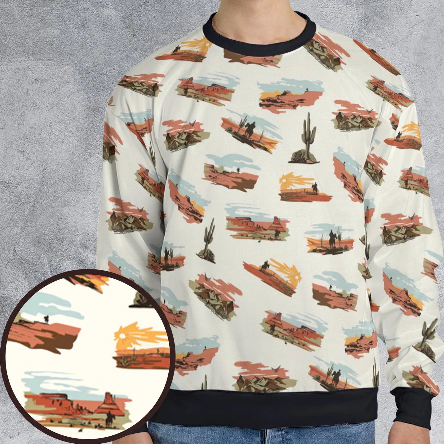 All-over Print Sweatshirt - XDXFY3AW